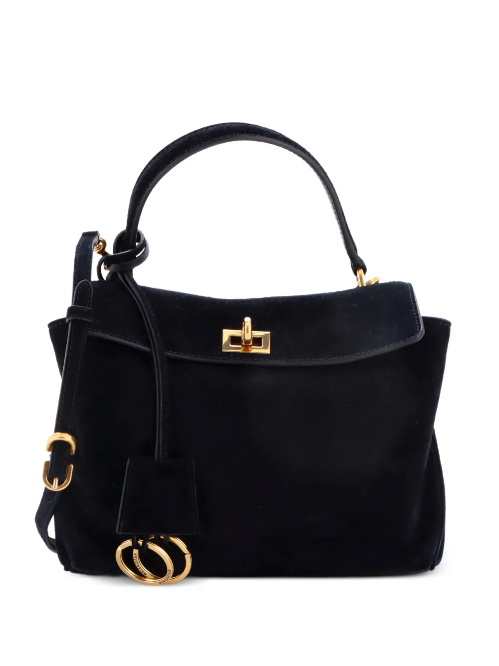 Balenciaga Pre-Owned Rodeo Suede Mini shoulder bag - Schwarz