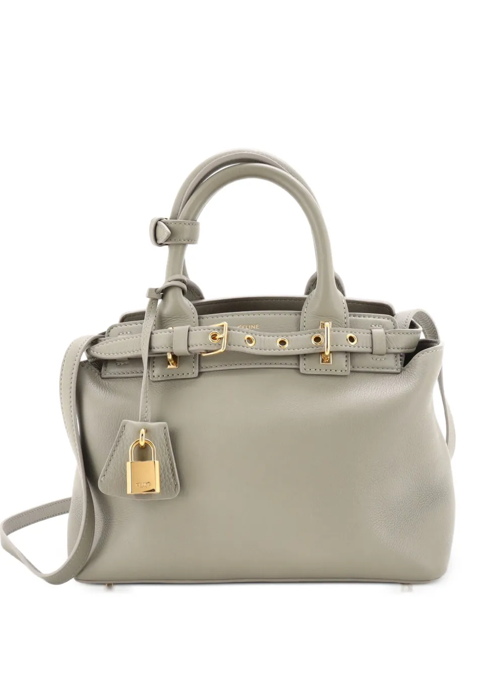 Celine Pre-Owned Conti Bag Leather Teen shoulder bag - Grün