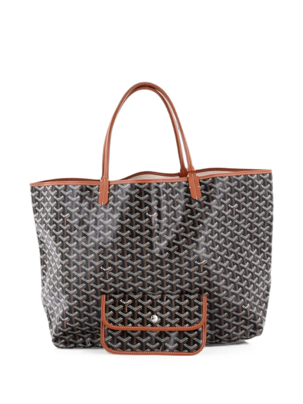Goyard Pre-Owned Saint Louis Claire Voie Coated Canvas GM tote bag - Marrone