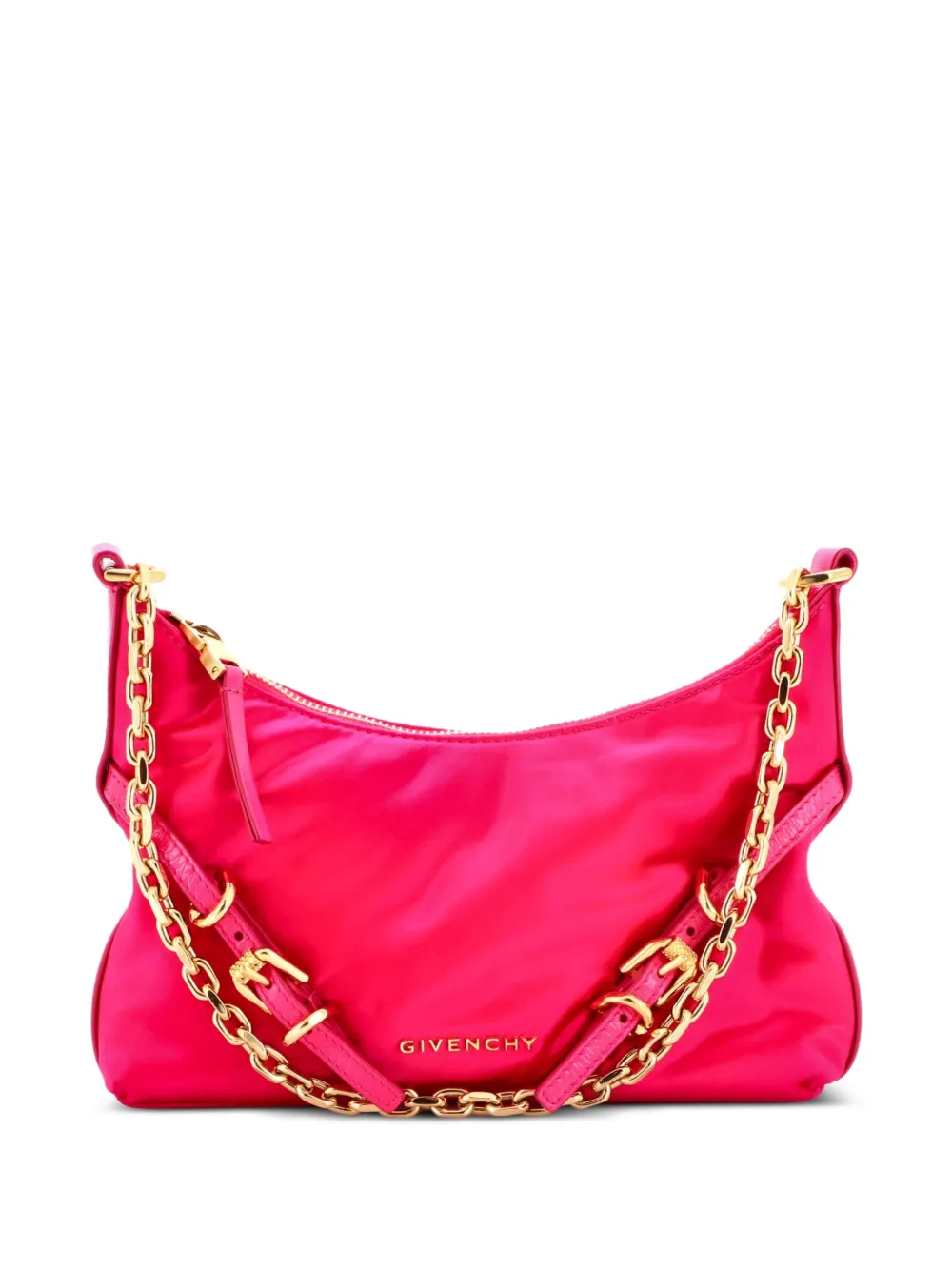 Givenchy Pre-Owned Voyou Party Satin with Leather Mini shoulder bag - Rosa