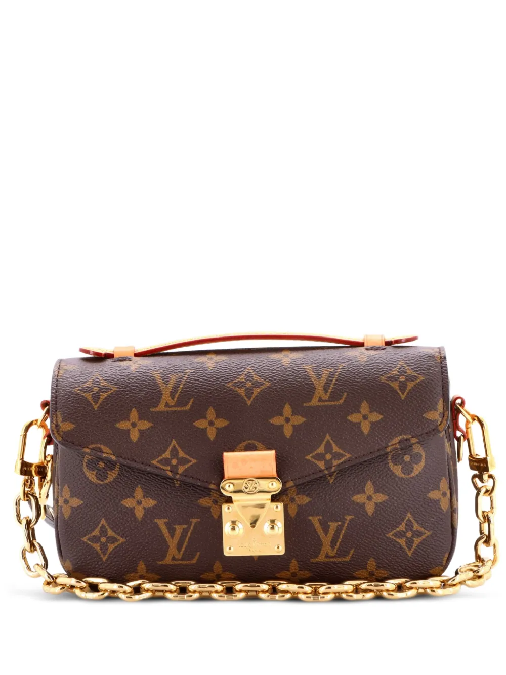 Louis Vuitton Pre-Owned Pochette Metis Monogram Canvas East West crossbody bag - Marrone