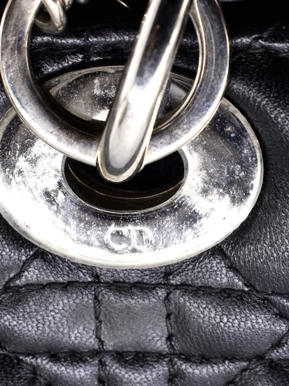 Christian Dior Pre-Owned レディ ディオール カナージュ キルティング