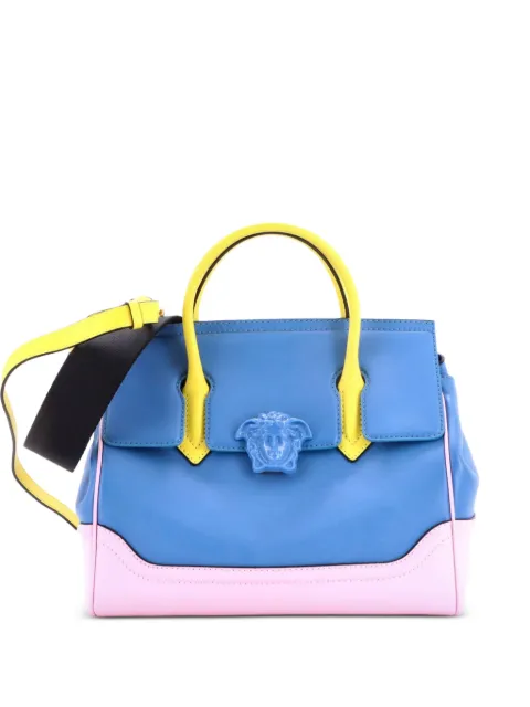 Versace Pre-Owned bolso satchel Palazzo Empire grande de piel