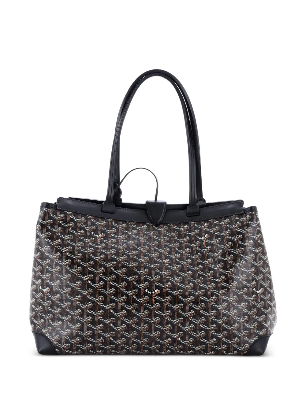 Goyard Pre-Owned Bellechasse PM Tote Bag aus beschichtetem Canvas - Schwarz