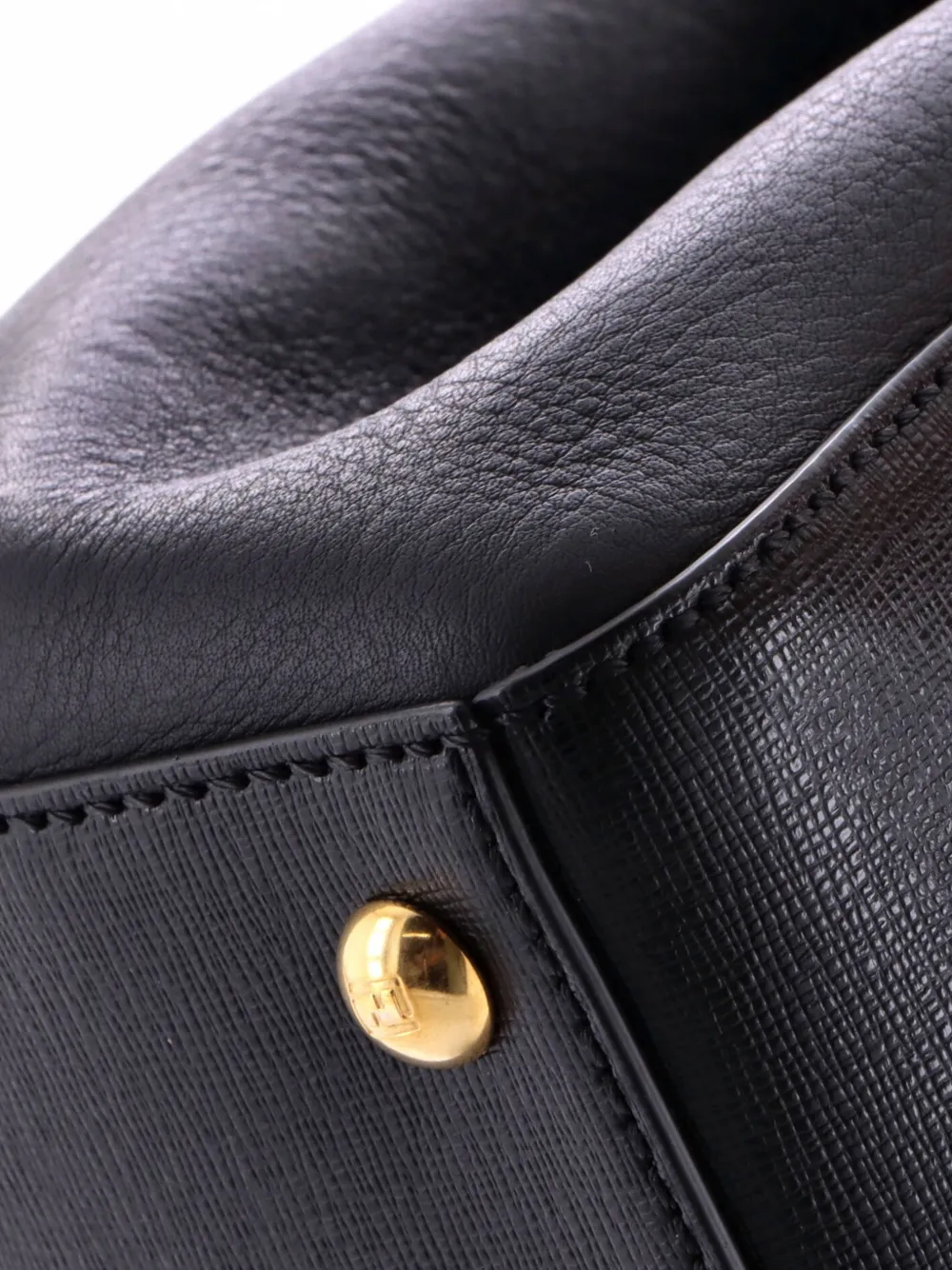 Fendi Pre-Owned トゥジュール レザー プチ サッチェルバッグ