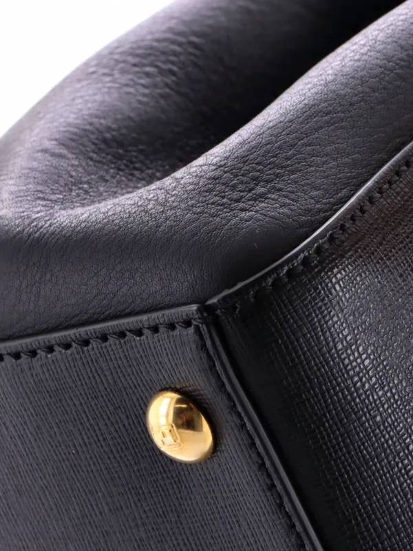 Fendi Pre-Owned トゥジュール レザー プチ サッチェルバッグ