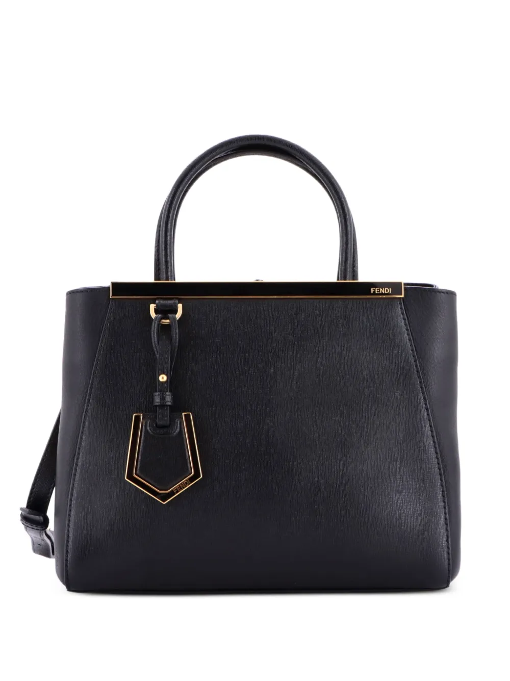 Fendi Pre-Owned 2Jours Bag Leather Petite satchel - Nero