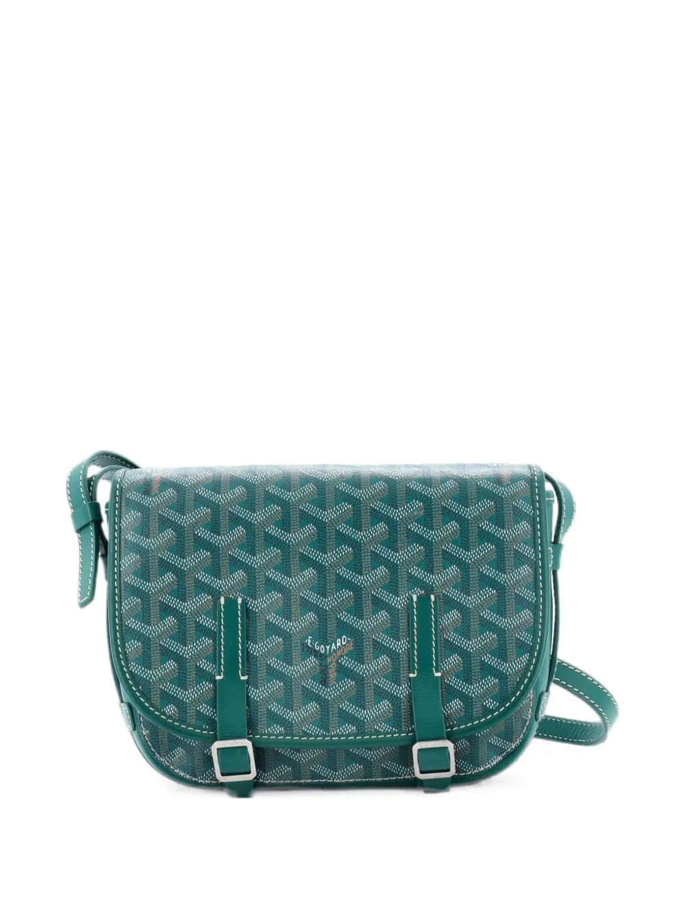 Goyard Pre-Owned Belvedere PM Umhängetasche aus beschichtetem Canvas - Grün