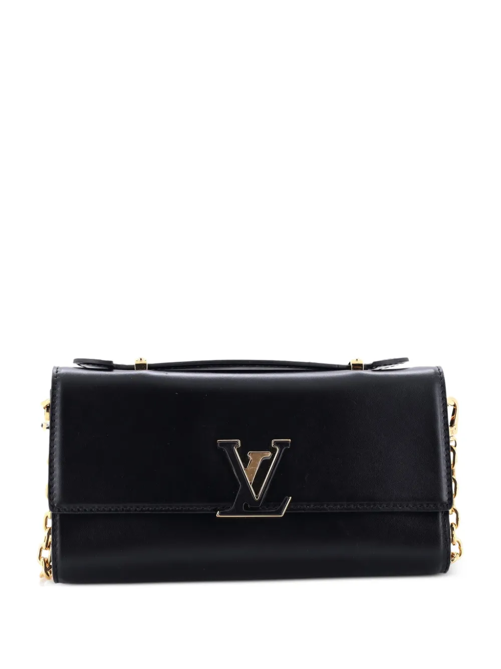 Louis Vuitton Pre-Owned Wallet on Chain Capucines Leather clutch bag - Schwarz