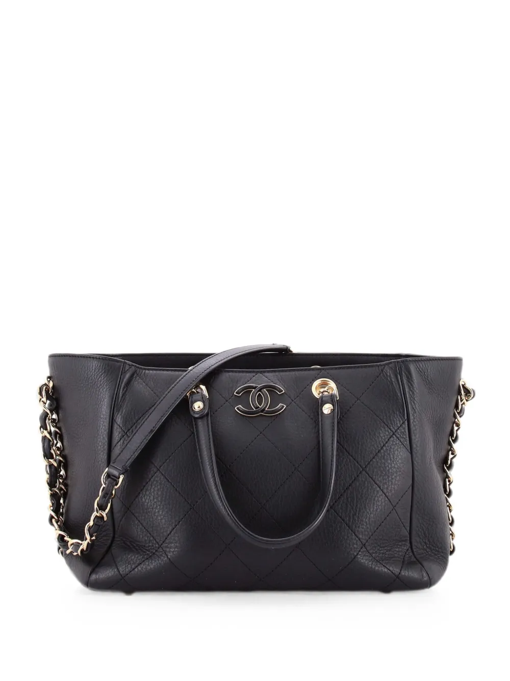 CHANEL Pre-Owned Neo Soft Shopping Stitched Bullskin Small tote bag - Nero