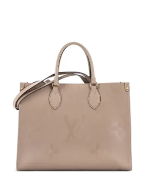 Louis Vuitton Pre-Owned オンザゴー モノグラム アンプラント