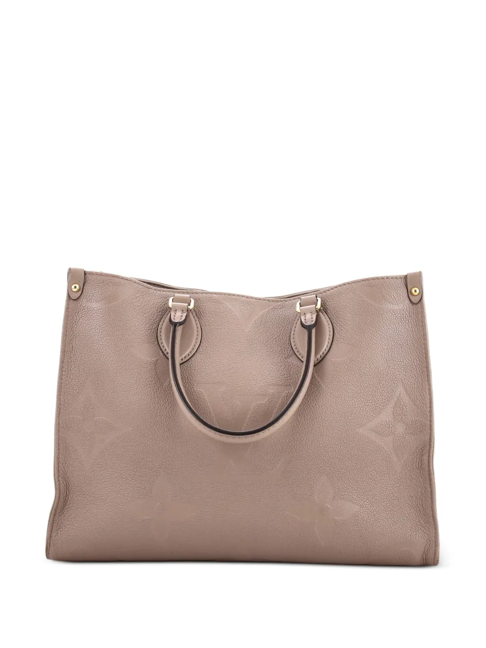 Louis Vuitton Pre-Owned OnTheGo Monogram Empreinte Giant MM tote bag - Nude