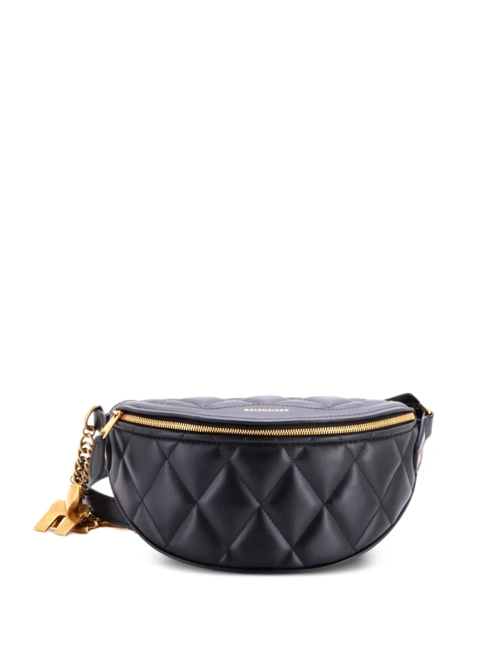 Balenciaga Pre-Owned Souvenir Quilted Leather XS belt bag - Schwarz