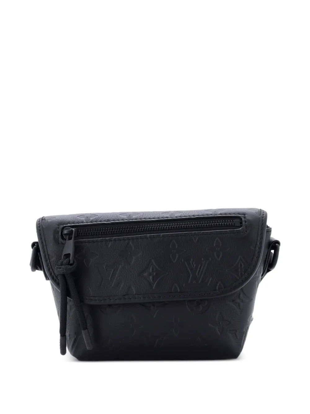 Louis Vuitton Pre-Owned Pulse Wearable Wallet Monogram Shadow Leather belt bag - Schwarz
