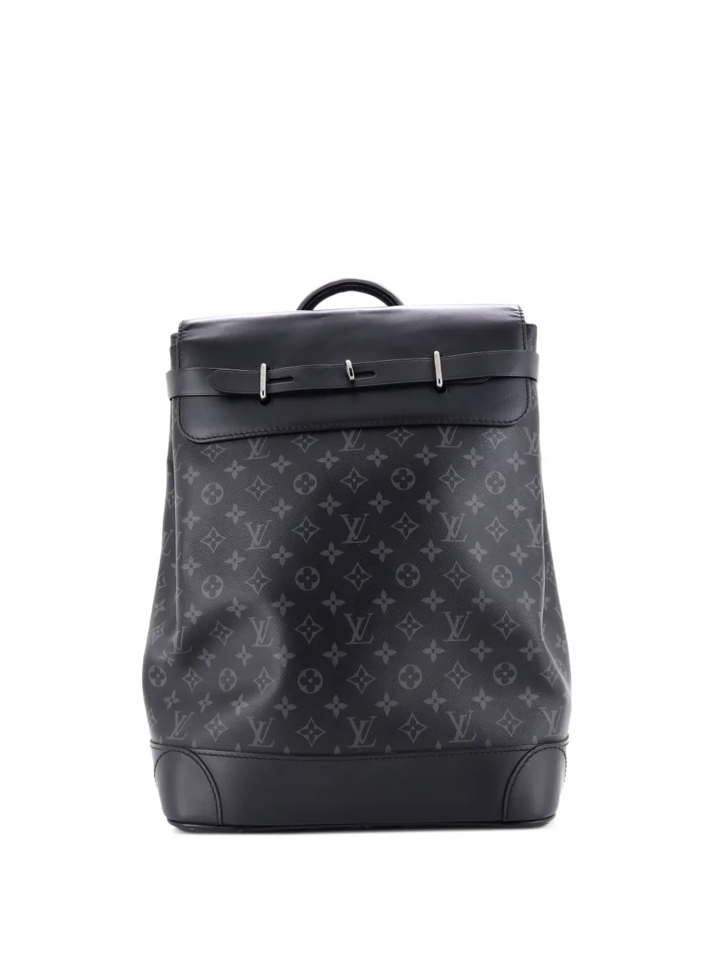 Louis Vuitton Pre-Owned Steamer Monogram Eclipse Canvas backpack - Nero