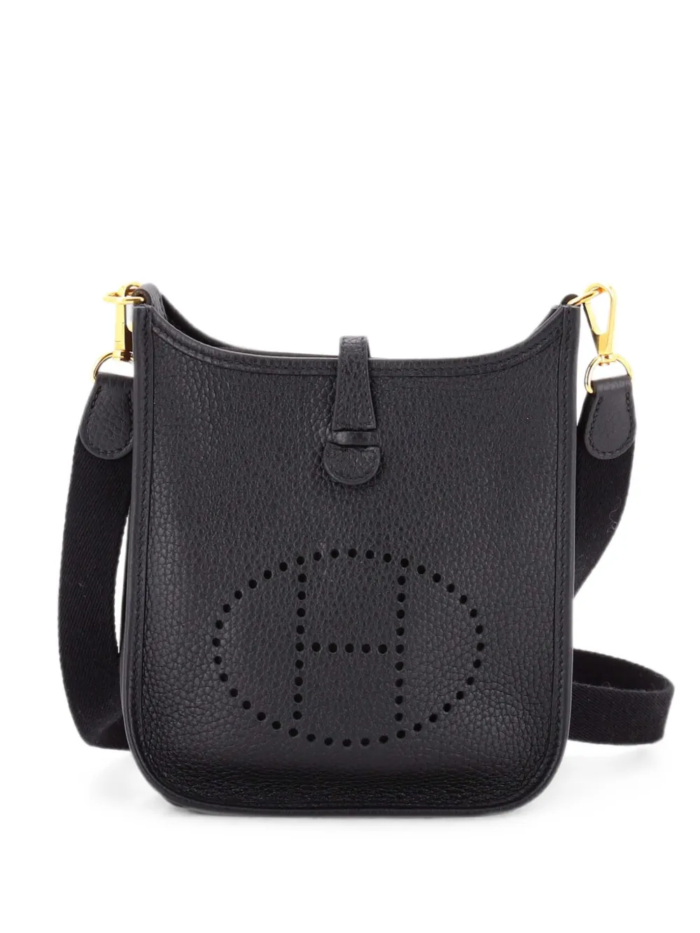 Hermès Pre-Owned Evelyne Gen III Clemence TPM Umhängetasche - Schwarz