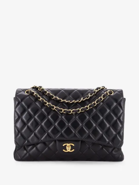 CHANEL Pre-Owned Classic Single Flap Bag Quilted Lambskin Maxi shoulder bag