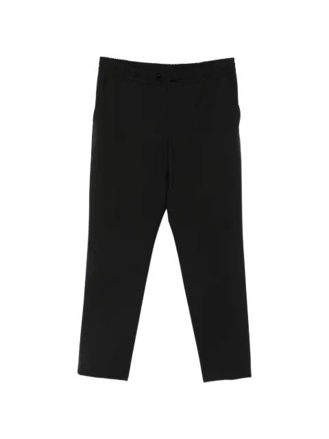 BOSS drawstring elasticated-waist trousers