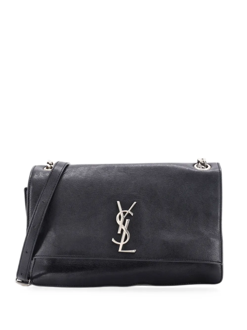 Saint Laurent Pre-Owned Sunset Leather Medium shoulder bag - Nero