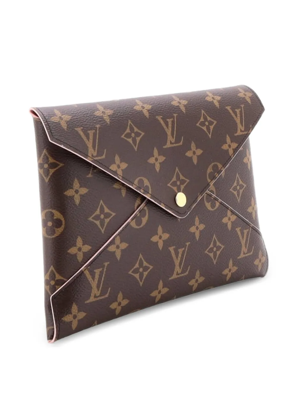 Louis Vuitton Pre-Owned Kirigami Pochette Set Monogram Canvas-Clutch - Braun