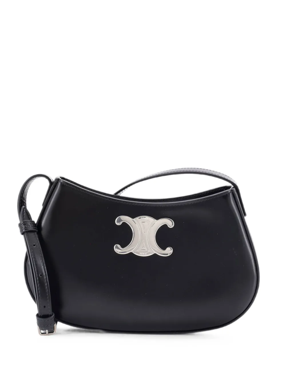 Celine Pre-Owned Triomphe Tilly Bag Smooth Calfskin Medium shoulder bag - Schwarz