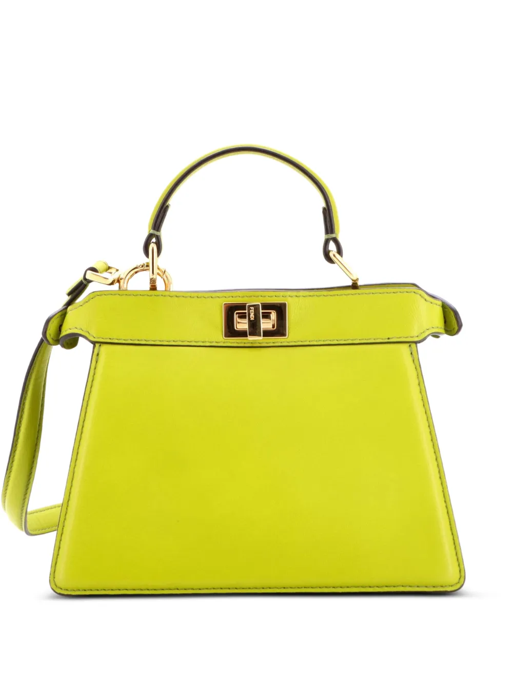 Fendi Pre-Owned Peekaboo ISeeU Bag Petite Umhängetasche - Grün