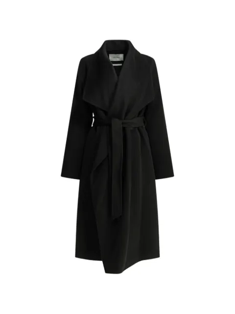 IVY OAK belted shawl-collar coat