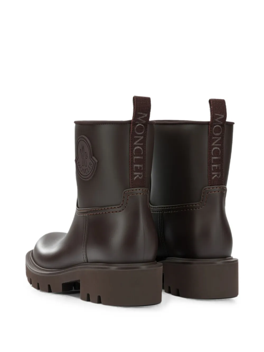 Moncler Kickstream rain boots Bruin