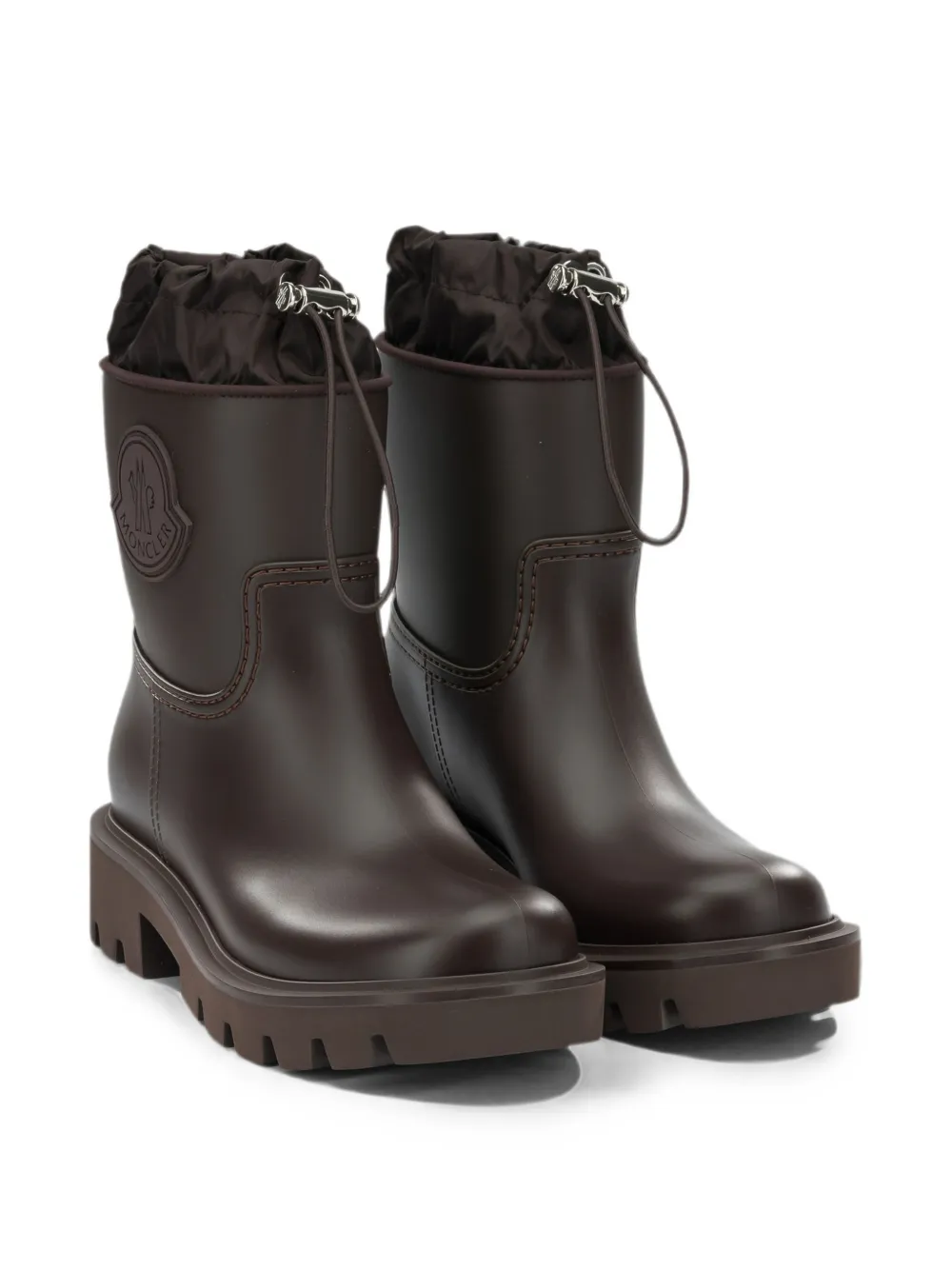 Moncler Kickstream rain boots Bruin