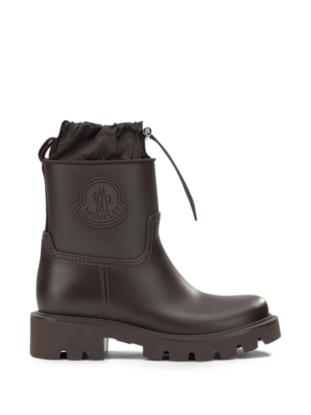 Moncler Kickstream rain boots Bruin