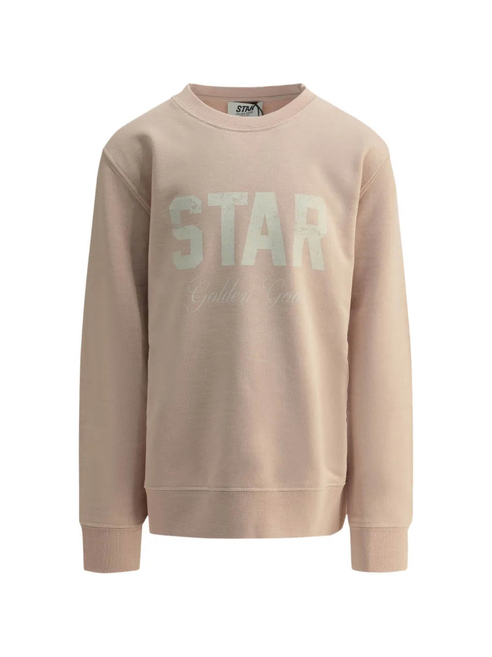 Golden Goose Kids logo-print sweater - Toni neutri