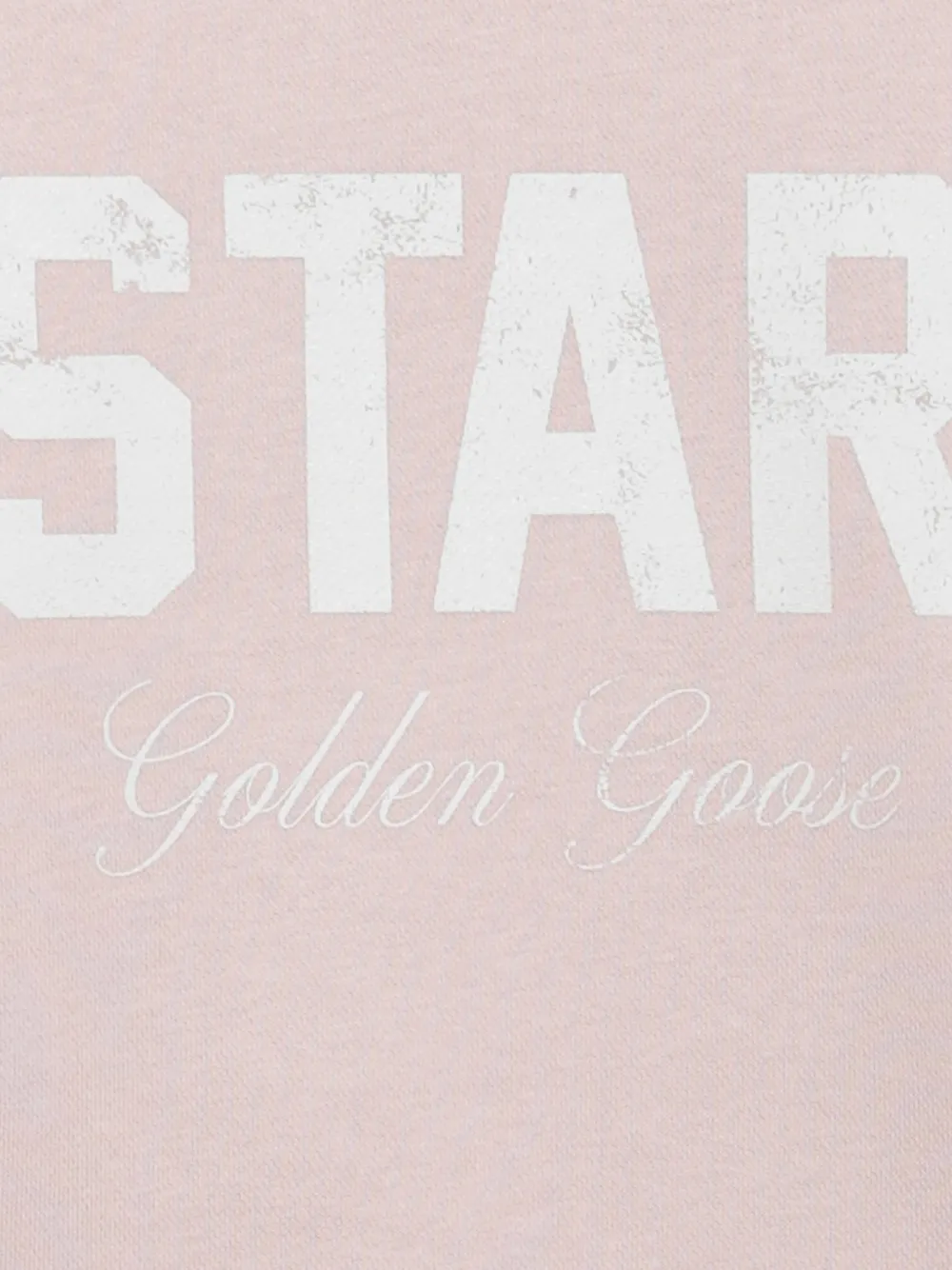 Golden Goose Kids Sweater met print en geborduurd logo Beige