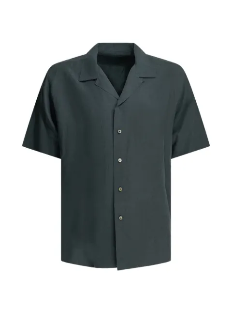 A.PRESSE short-sleeve camp-collar shirt