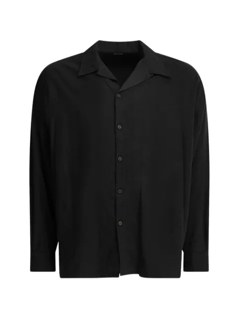 A.PRESSE long-sleeve silk shirt
