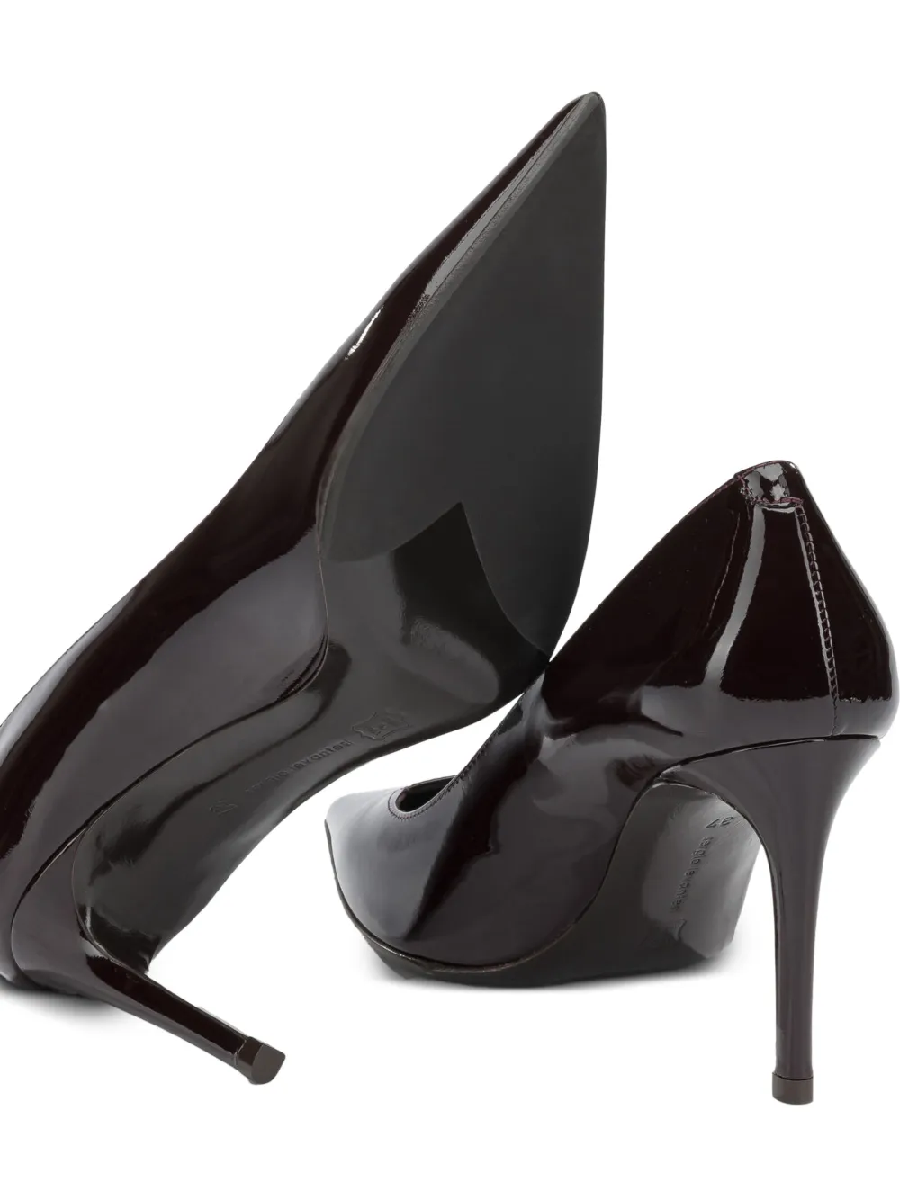 Sergio Levantesi Divina pointed-toe pumps Rood