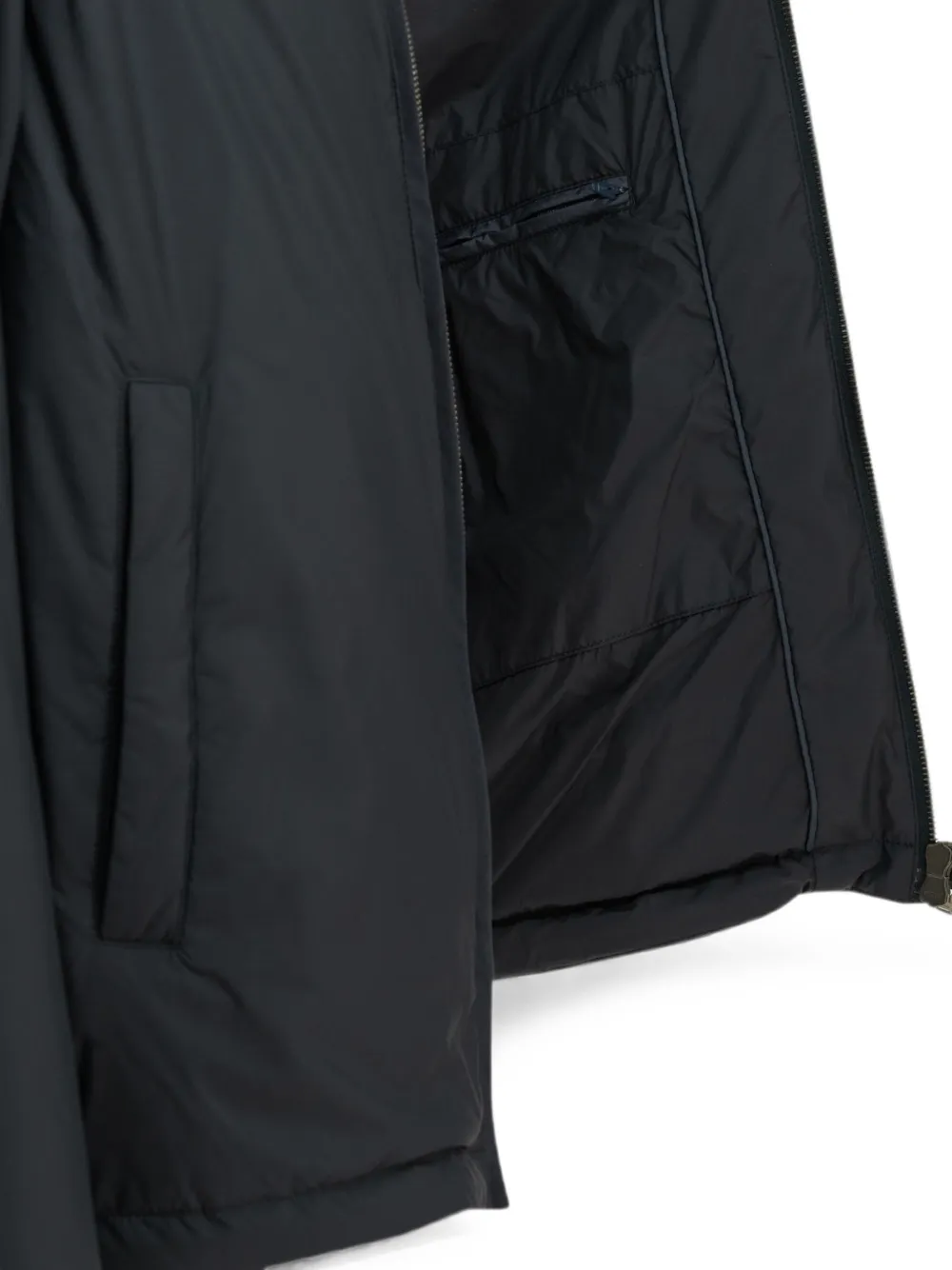 Herno Gewatteerd jack met hoge hals Blauw