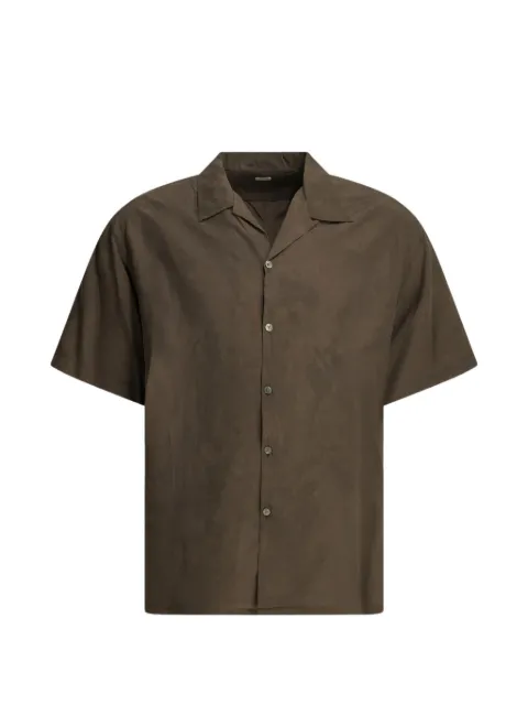 A.PRESSE Natural Dyed short-sleeve shirt