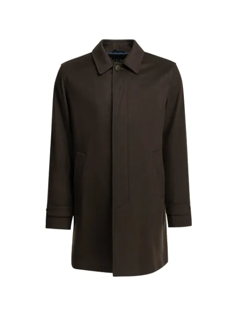 Herno cashmere single-breasted coat