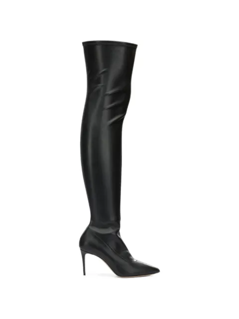 Casadei pointed-toe over-the-knee boots