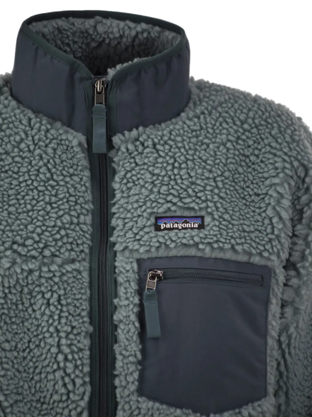 Patagonia Fleece jack Grijs