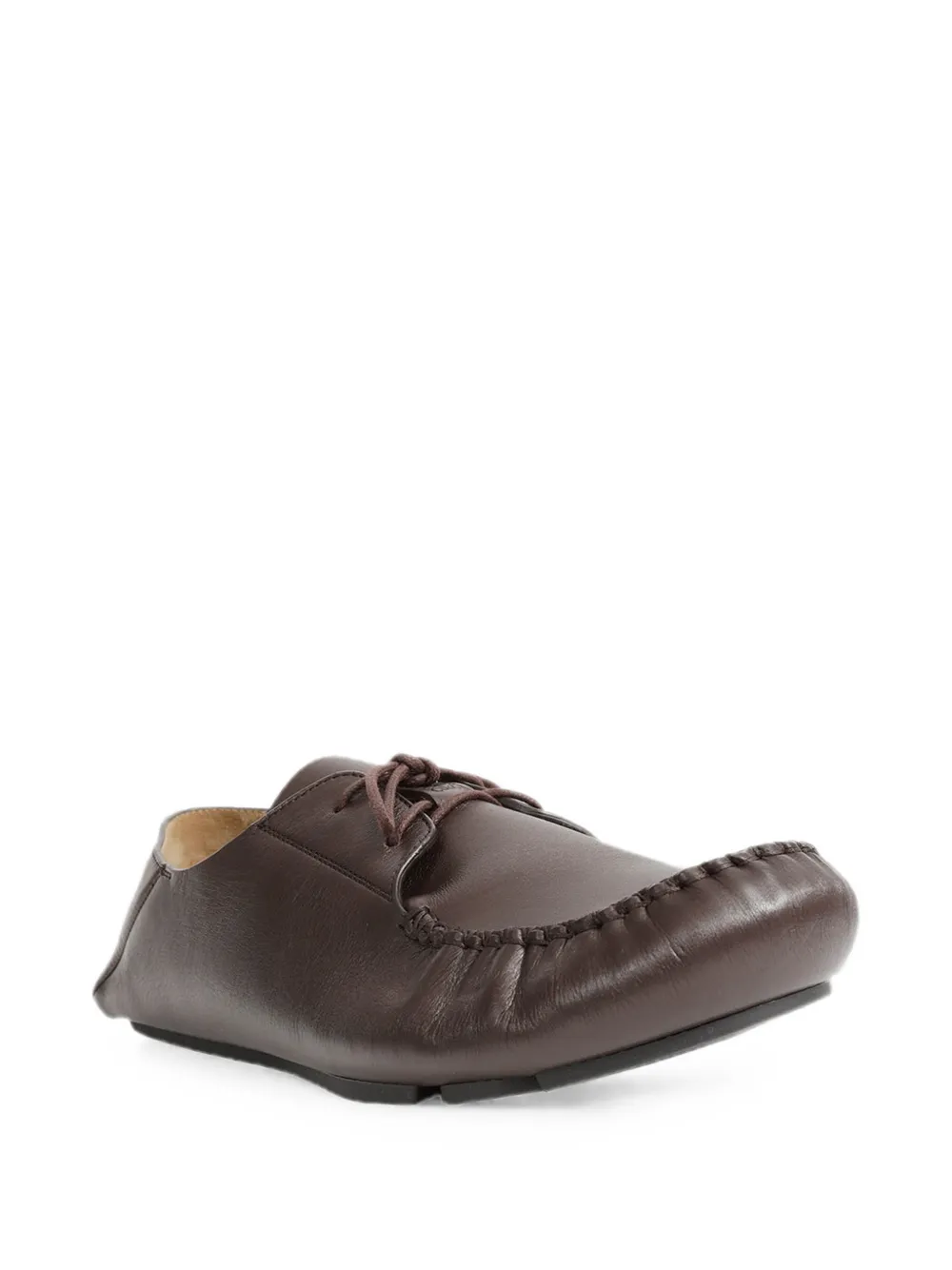 LOEWE Rambla bootschoenen van zacht kalfsleer Bruin