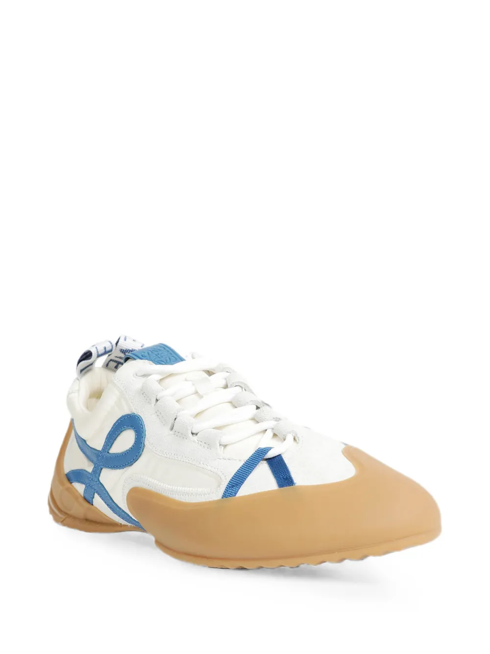 LOEWE Grip sneakers in nylon suede and TPU Wit