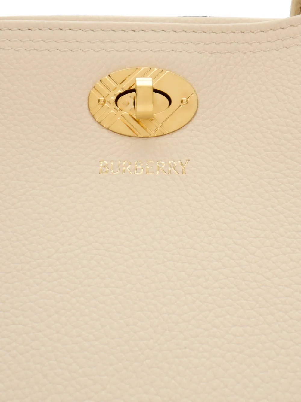 Burberry Kleine Cotswolds Check tote Beige