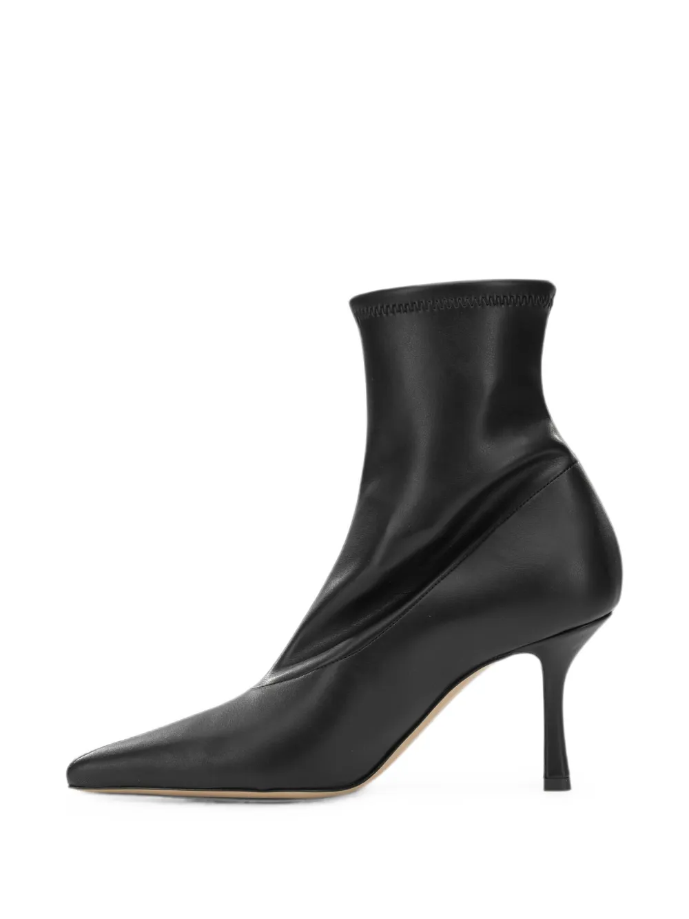 Casadei pointed-toe ankle boots Zwart