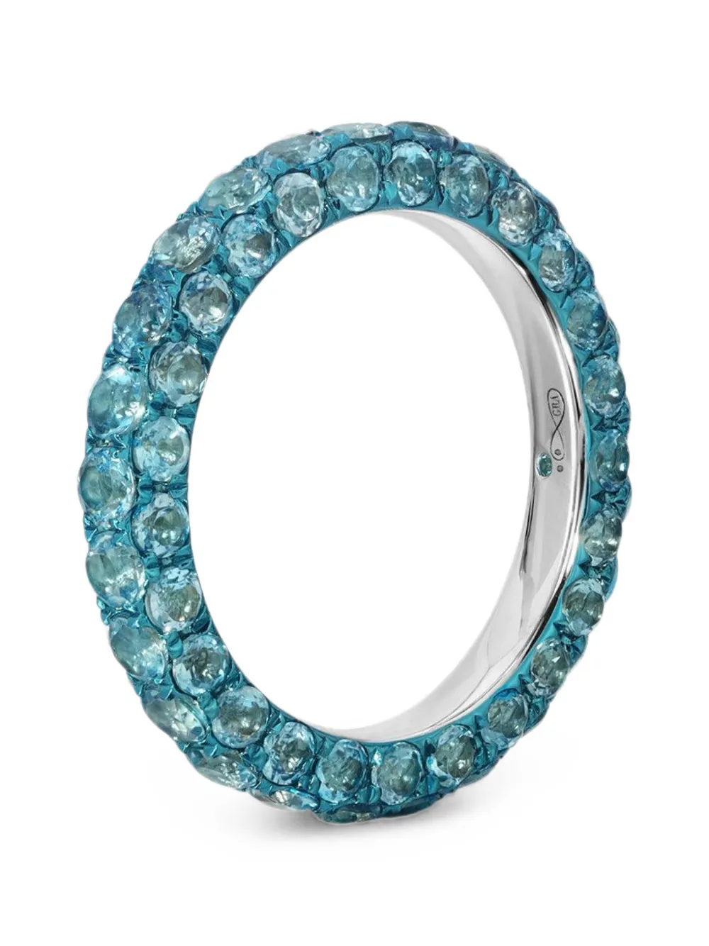 graziela Graziela topaz 3-sided ring - Argento