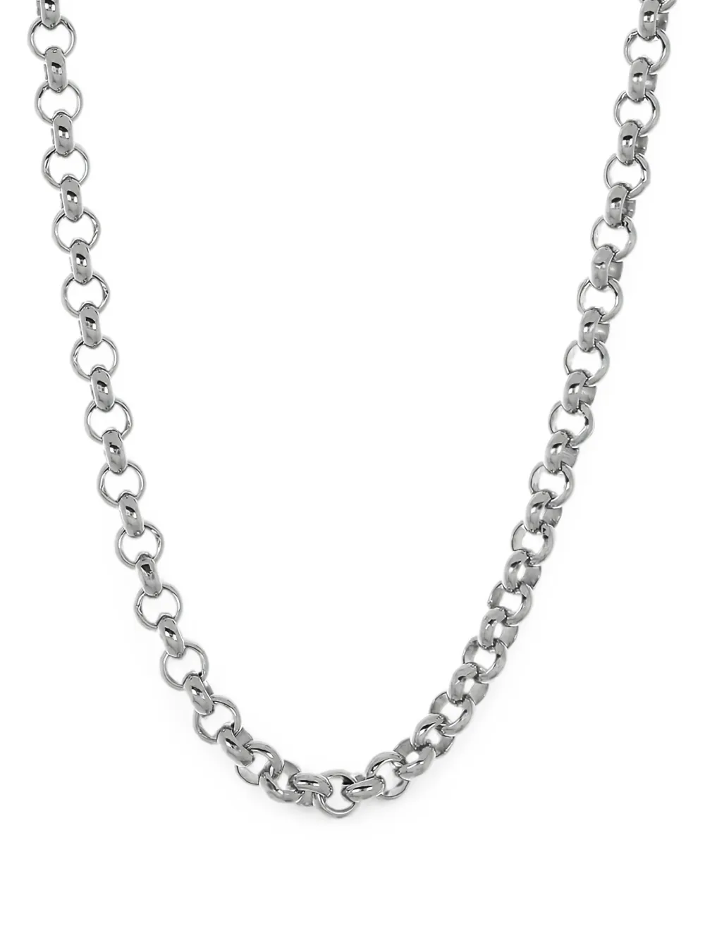 MARISSA DIAMONDS rolo necklace - Silber