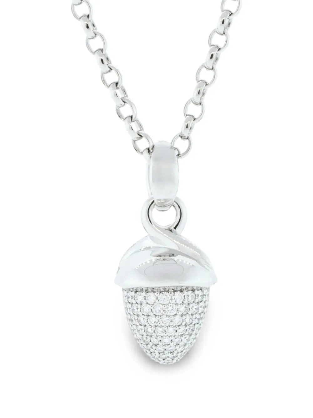 TAMARA COMOLLI Mikado Bouquet diamond pendant - Silber