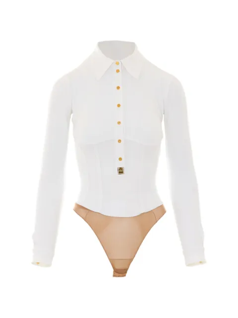 Elisabetta Franchi button-up long-sleeve body