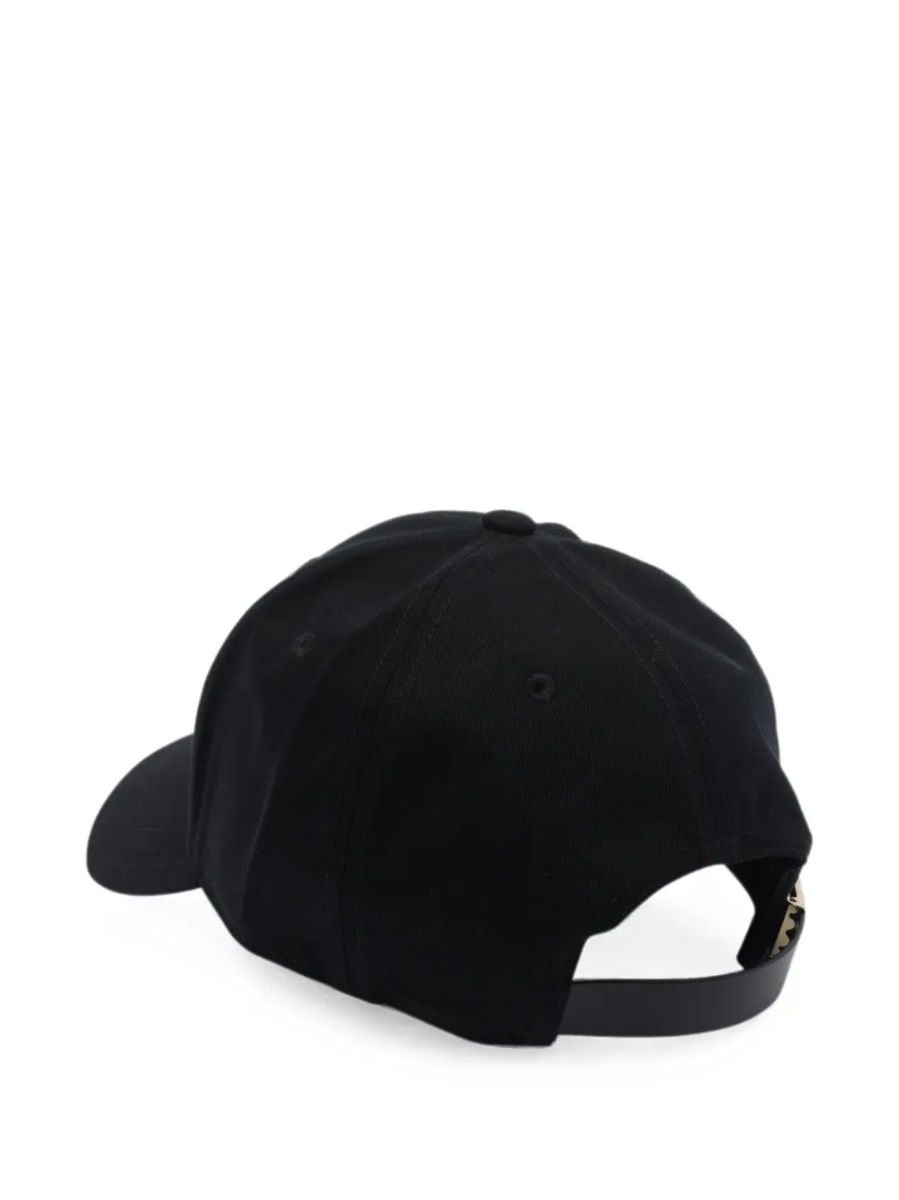 Moose Knuckles Honkbalpet met logo Zwart