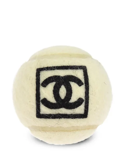 CHANEL Pre-Owned 1990-2000s sports line tennis ball